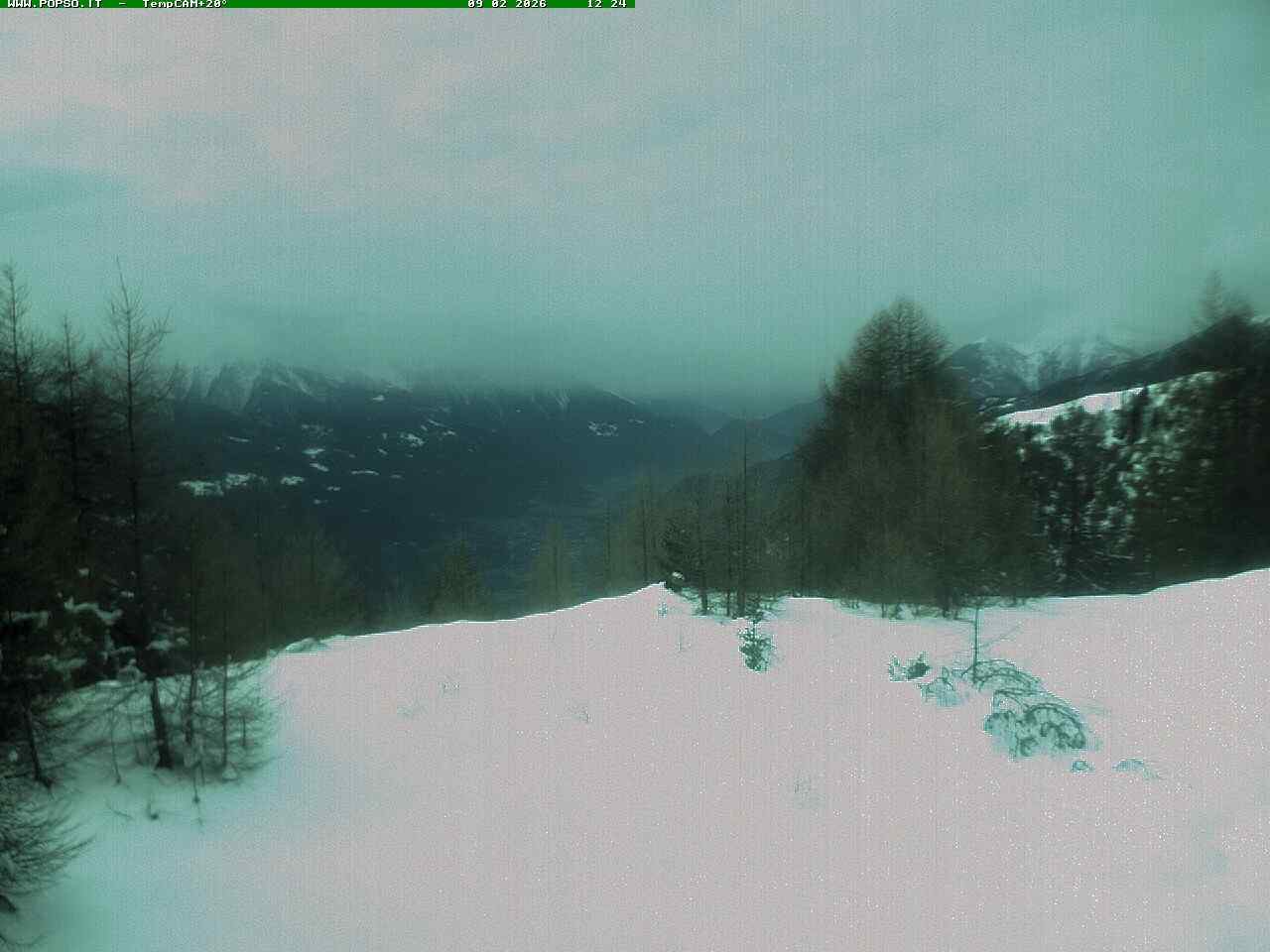 immagine della webcam nei dintorni di Dosso Pasò: webcam Teglio